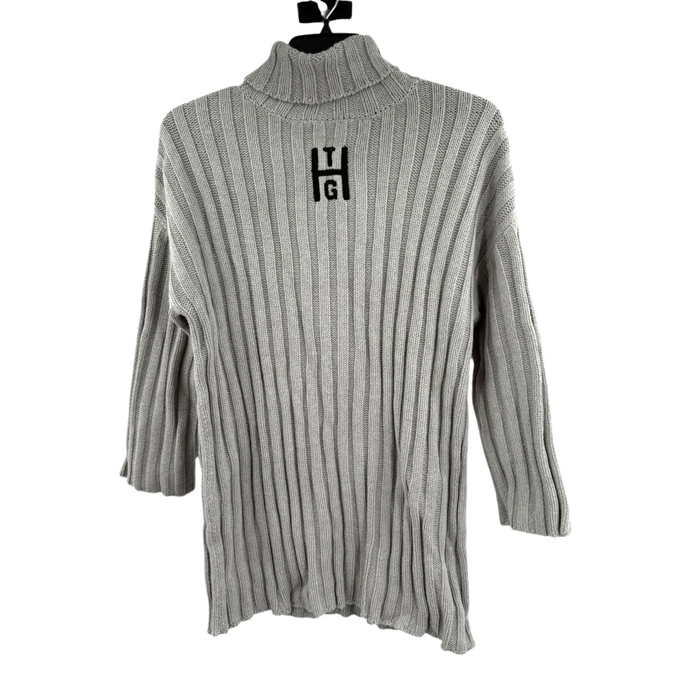 Honor The Gift Embroidered Women's Gray XS Freshman Turtle Neck Mini Dress NWT